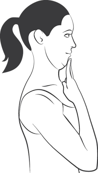 chin tuck posture