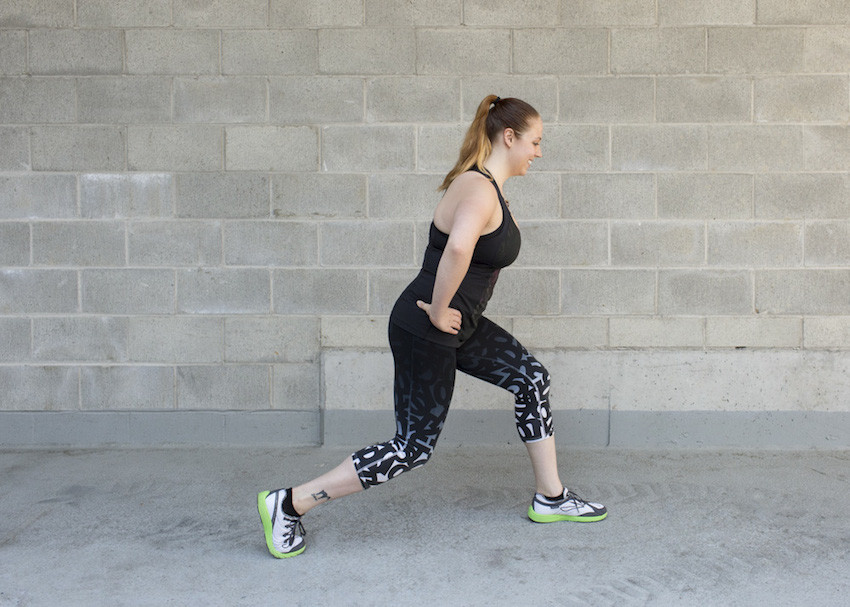 Here's How To Do Lunges The Right Way