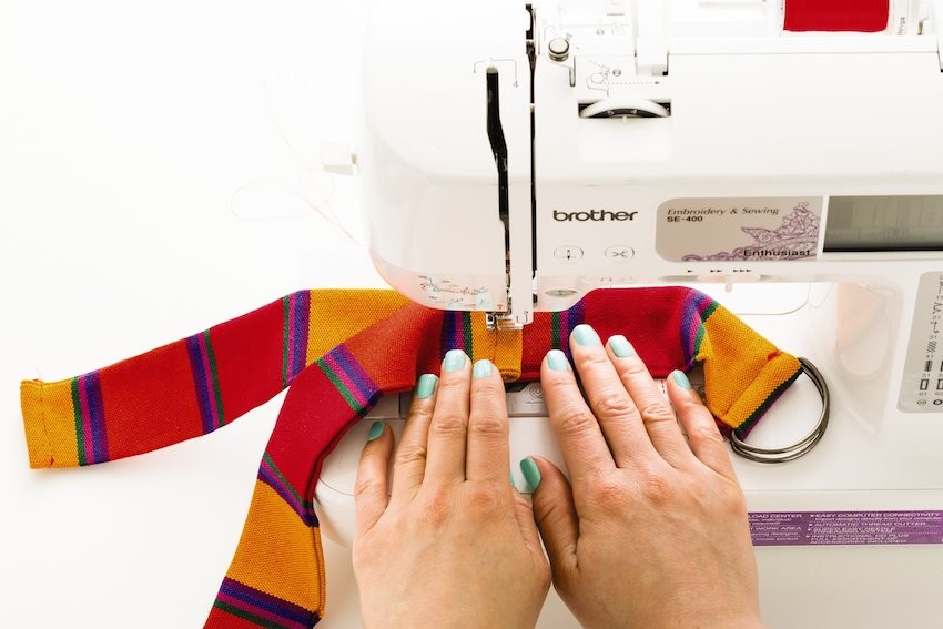 DIY Make Your Own Yoga Mat Carrying Strap